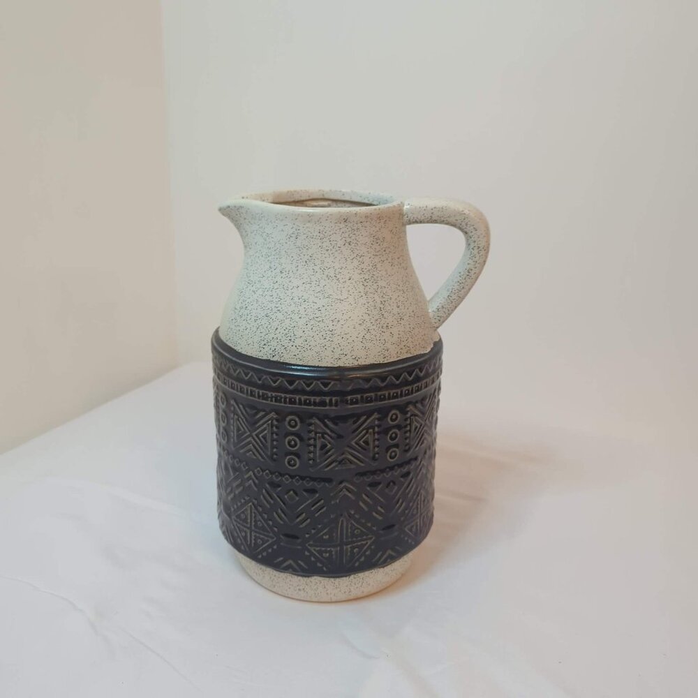 Neiman Marcus Home Stoneware Decorative Pitcher